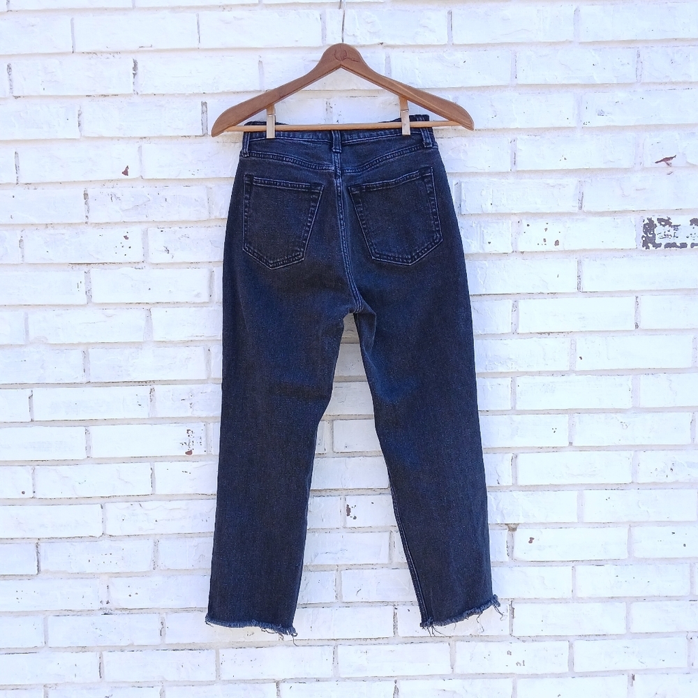 Abercrombie & Fitch The Ankle Straight Ultra High… - image 6